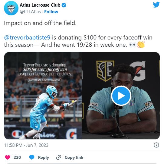Impact on and off the field